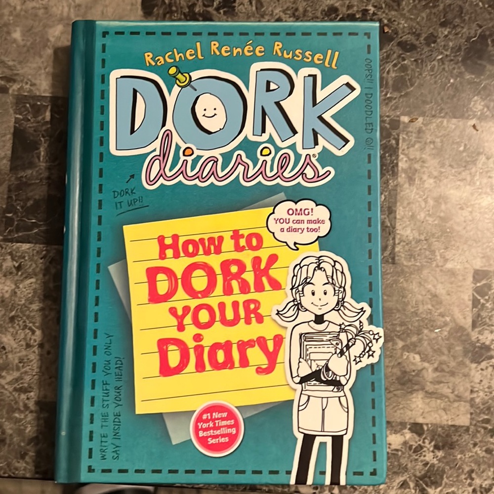 Dork Diaries - How to Dork Your Diary. Hard back book